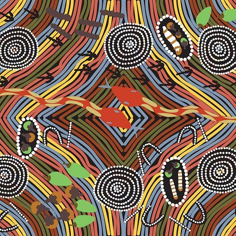 Aboriginal Art Print
