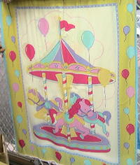 Carousel Cot Cover