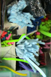 Fluorescent Pipe Cleaners
