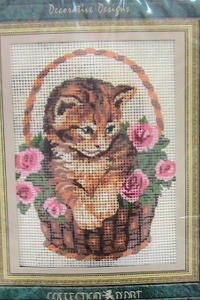 Kitten Cross Stitch Kit