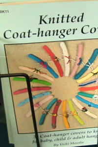 Knitted Coat Hanger Covers Book