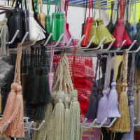 Tassles in a variety of colours